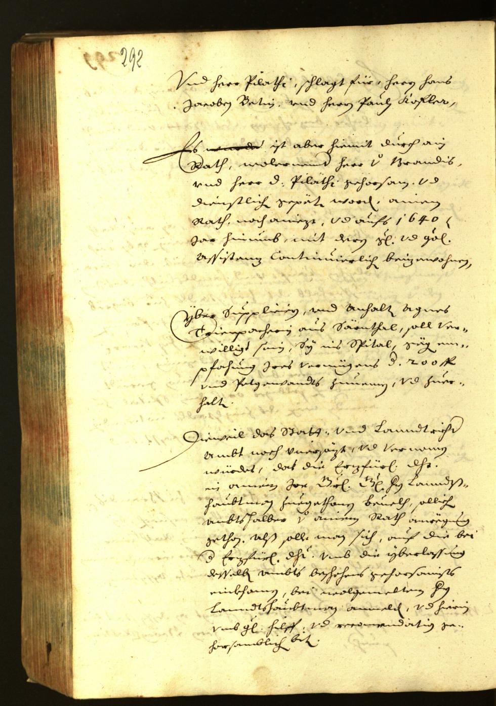 Civic Archives of Bozen-Bolzano - BOhisto Minutes of the council 1639 