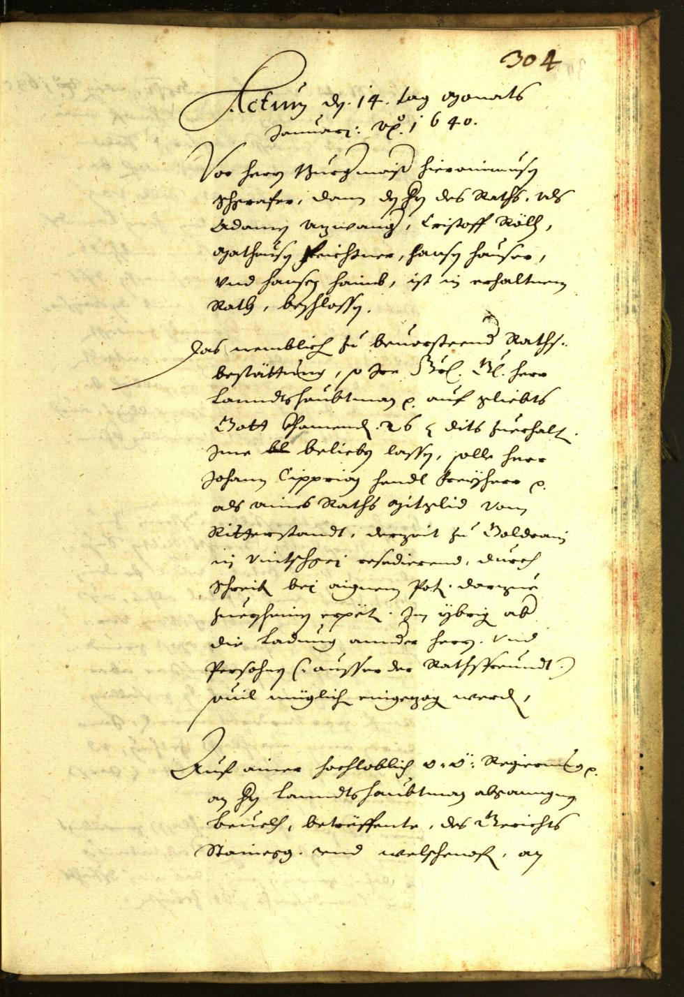 Civic Archives of Bozen-Bolzano - BOhisto Minutes of the council 1639 