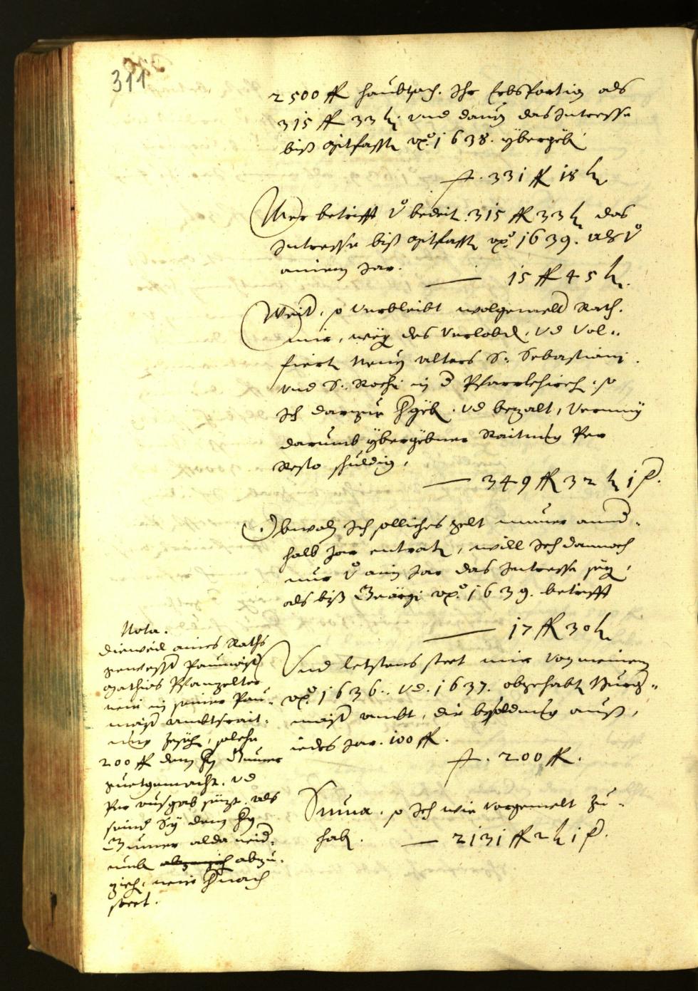 Civic Archives of Bozen-Bolzano - BOhisto Minutes of the council 1639 