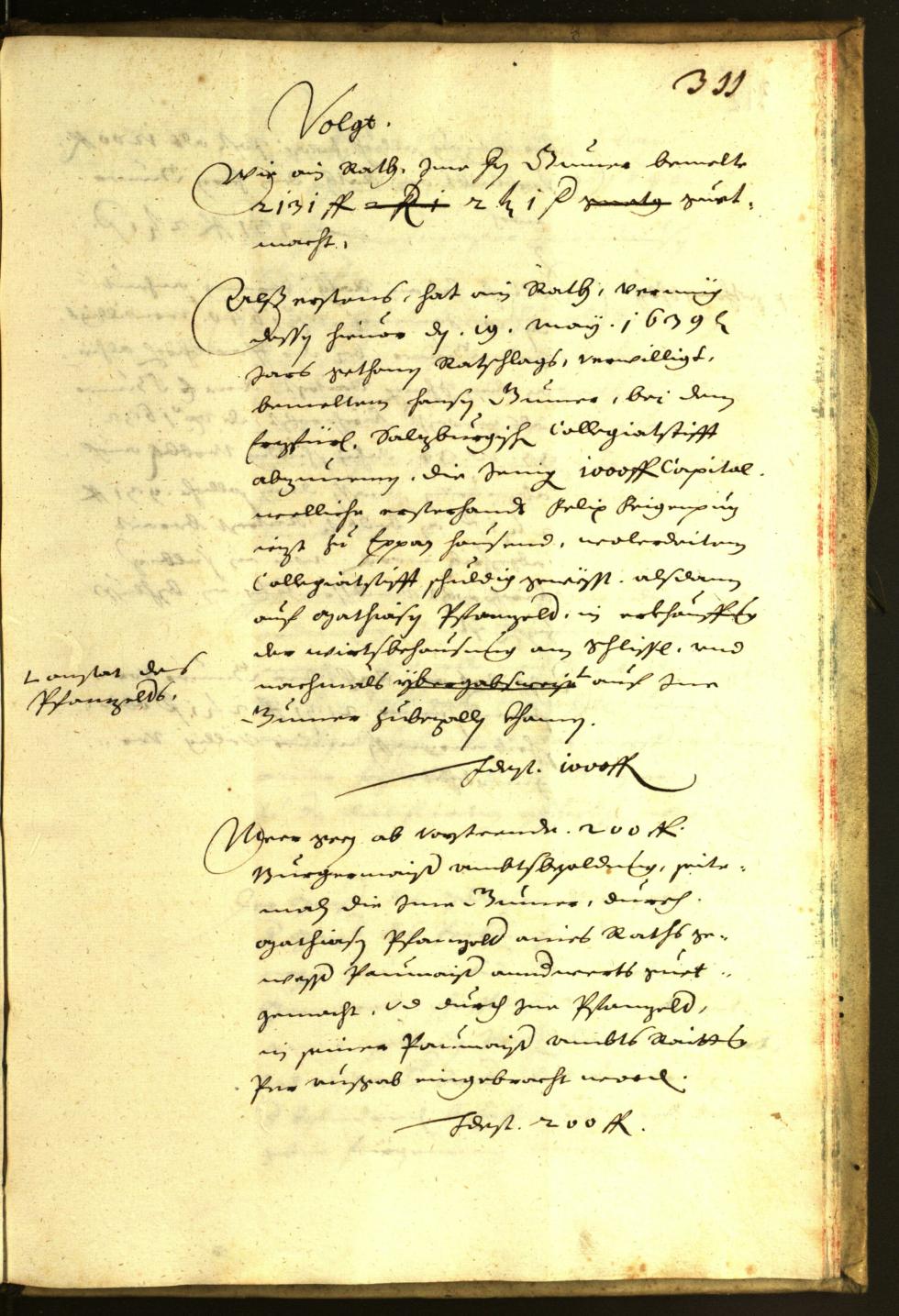 Civic Archives of Bozen-Bolzano - BOhisto Minutes of the council 1639 