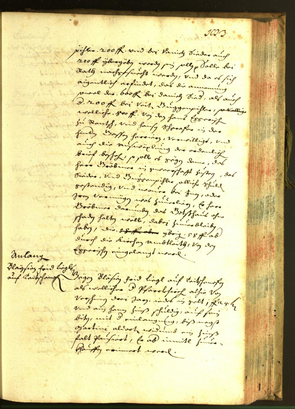 Civic Archives of Bozen-Bolzano - BOhisto Minutes of the council 1639 