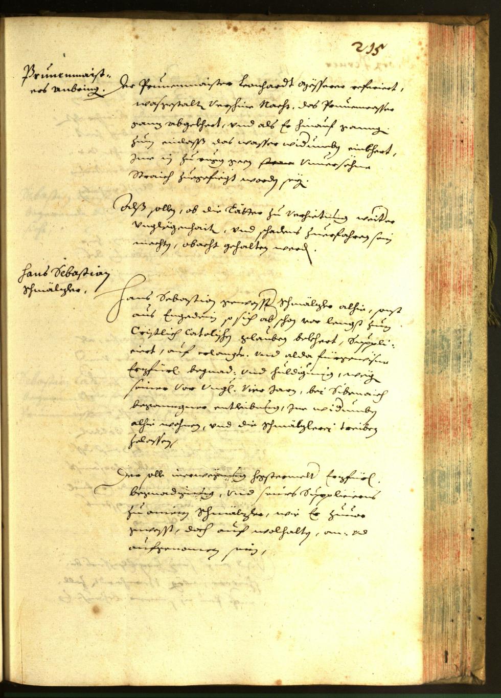 Civic Archives of Bozen-Bolzano - BOhisto Minutes of the council 1639 