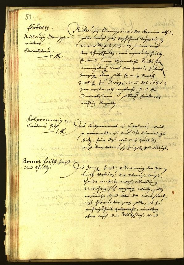 Civic Archives of Bozen-Bolzano - BOhisto Minutes of the council 1640 