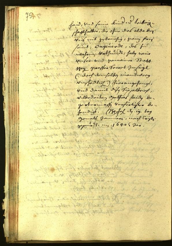 Civic Archives of Bozen-Bolzano - BOhisto Minutes of the council 1640 