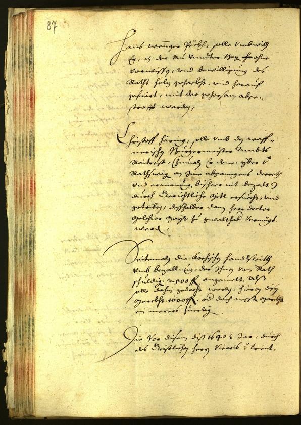 Civic Archives of Bozen-Bolzano - BOhisto Minutes of the council 1640 