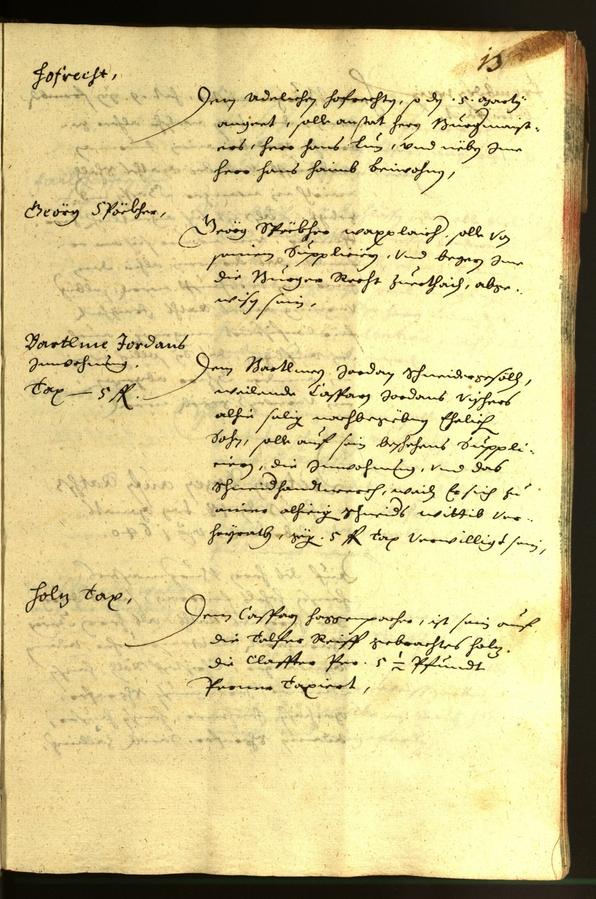 Civic Archives of Bozen-Bolzano - BOhisto Minutes of the council 1640 