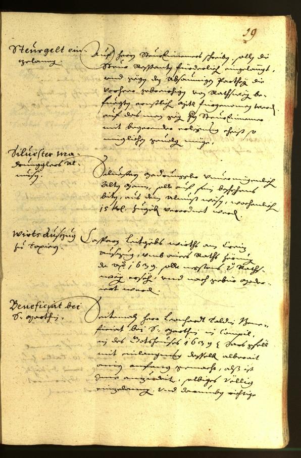 Civic Archives of Bozen-Bolzano - BOhisto Minutes of the council 1640 