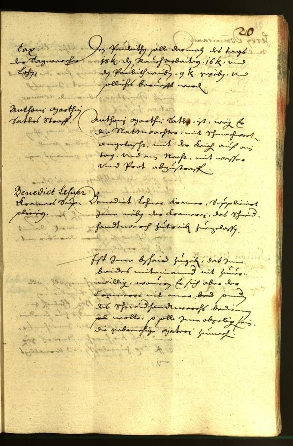 Civic Archives of Bozen-Bolzano - BOhisto Minutes of the council 1640 