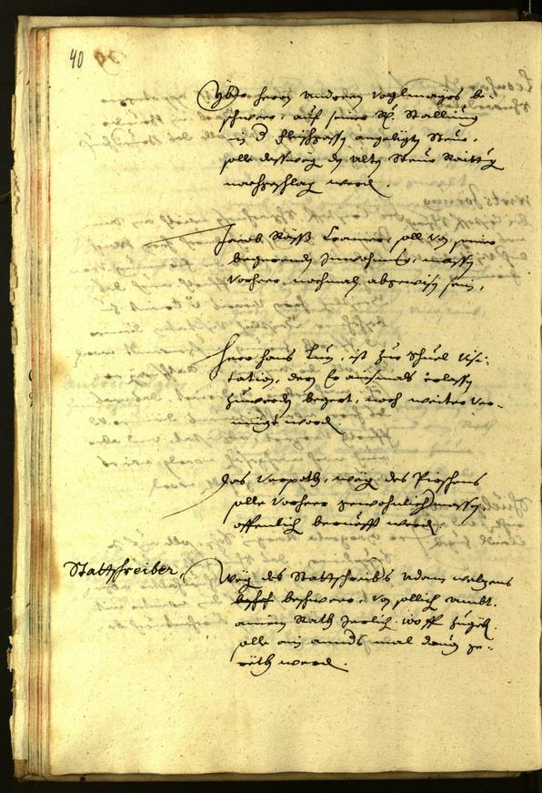 Civic Archives of Bozen-Bolzano - BOhisto Minutes of the council 1640 