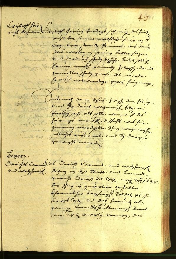 Civic Archives of Bozen-Bolzano - BOhisto Minutes of the council 1640 