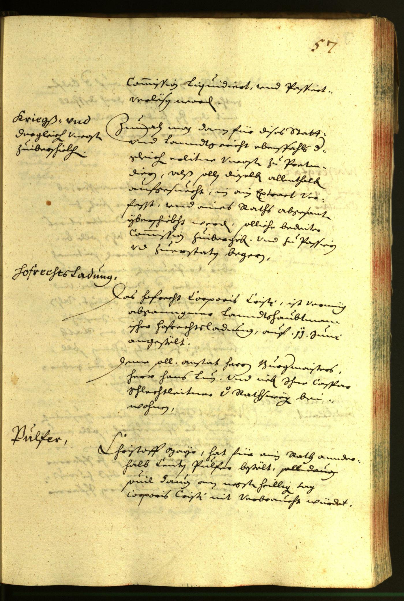 Civic Archives of Bozen-Bolzano - BOhisto Minutes of the council 1640 