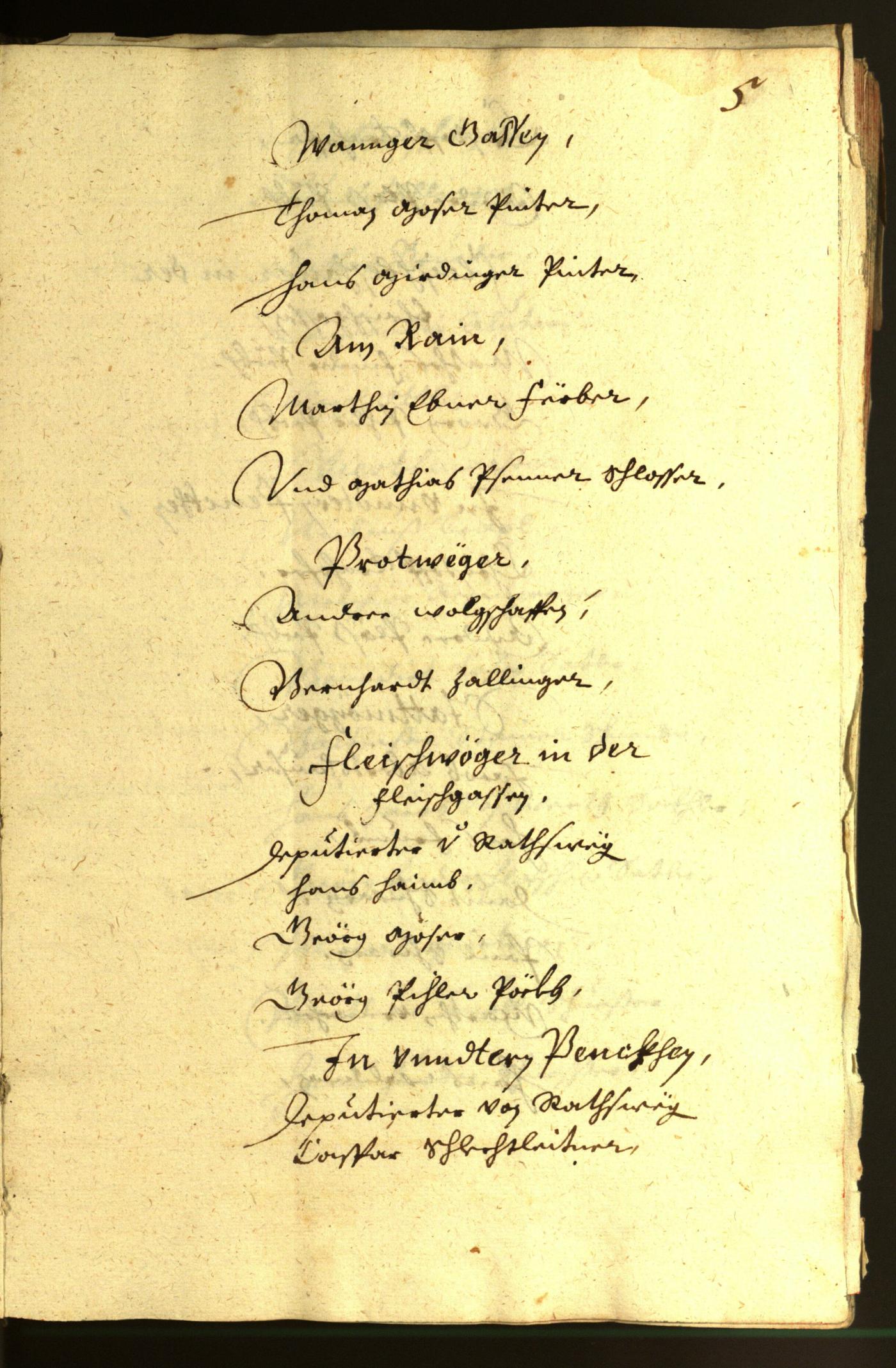 Civic Archives of Bozen-Bolzano - BOhisto Minutes of the council 1640 