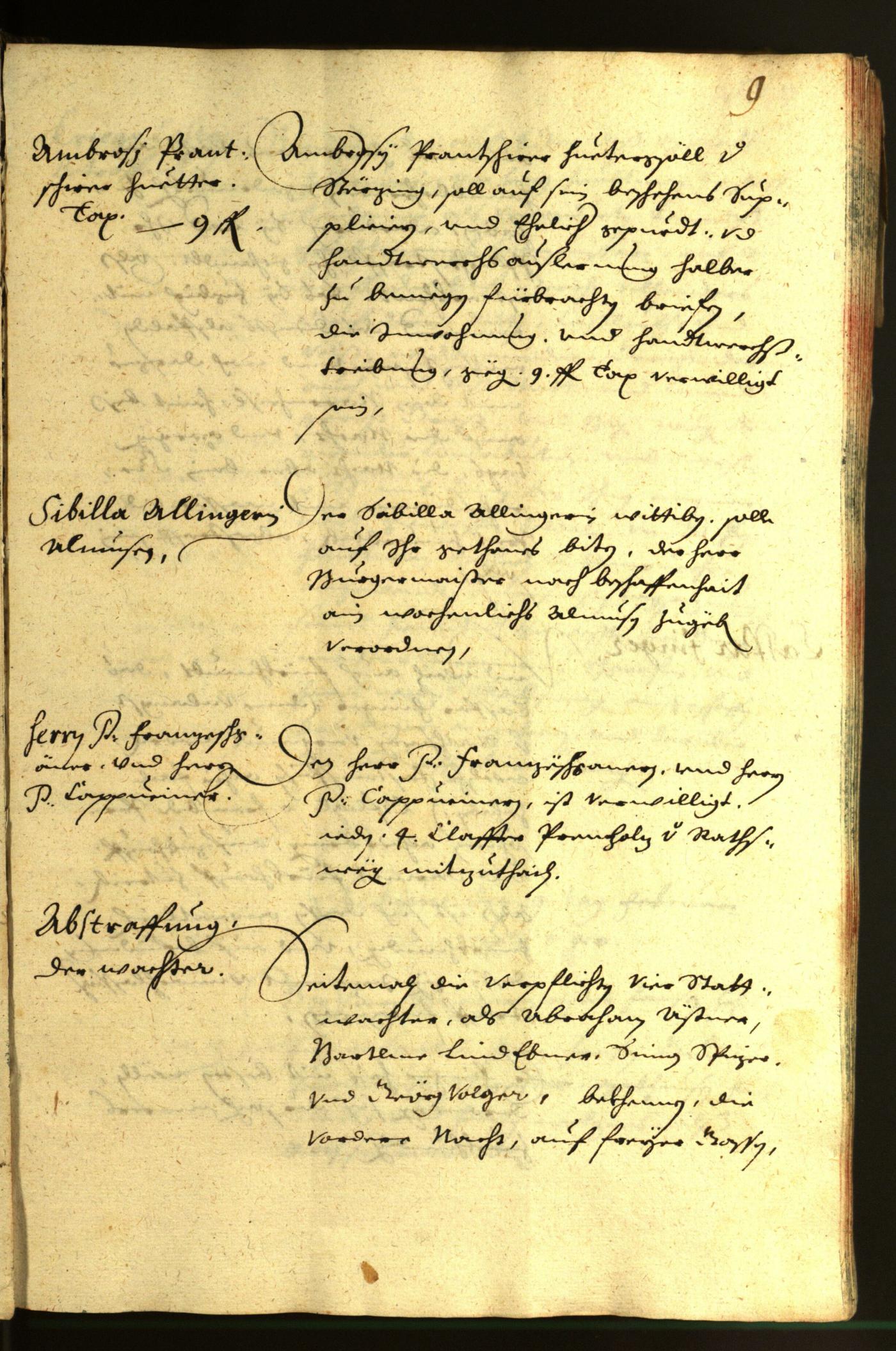 Civic Archives of Bozen-Bolzano - BOhisto Minutes of the council 1640 