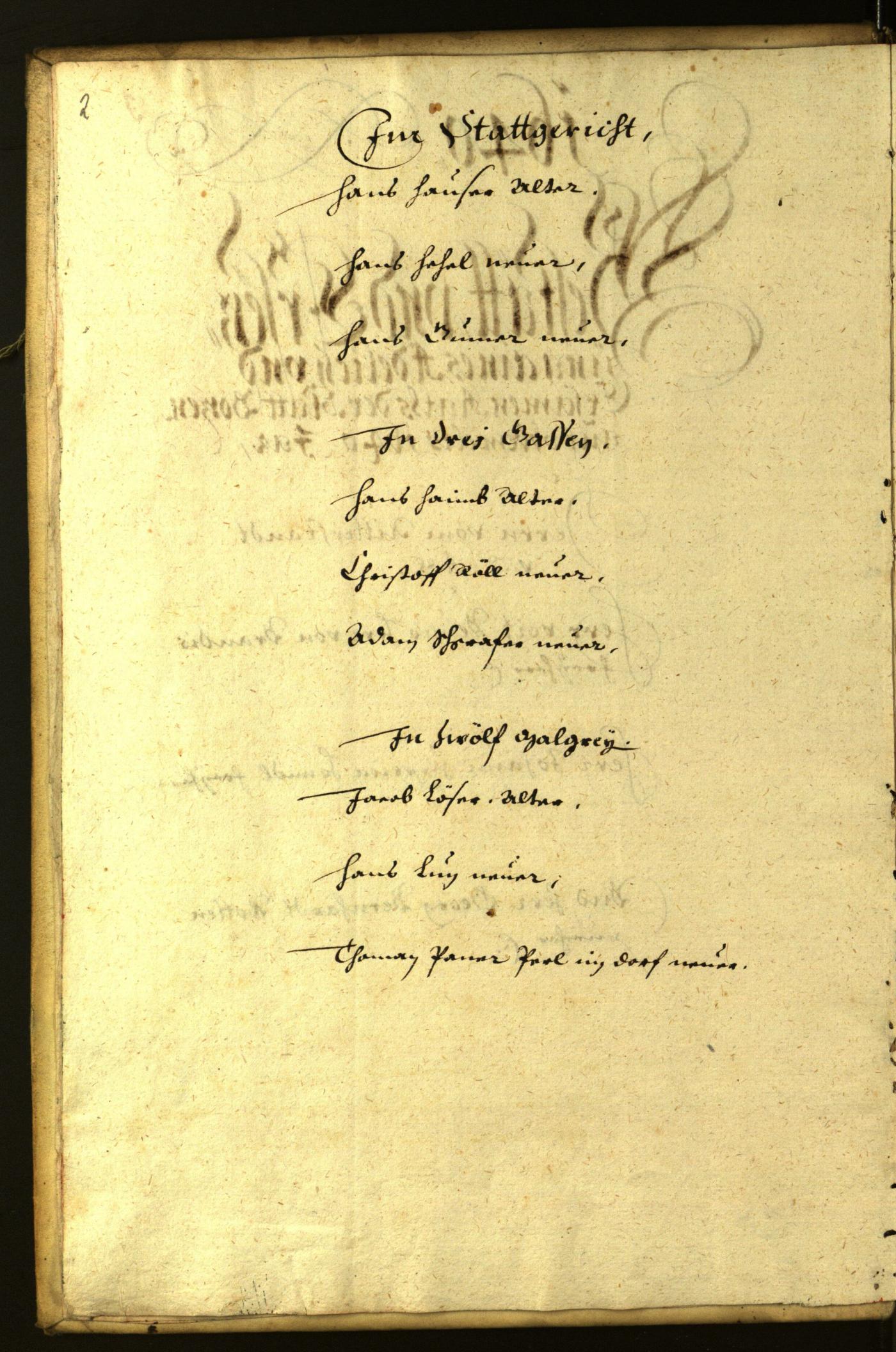 Civic Archives of Bozen-Bolzano - BOhisto Minutes of the council 1640 