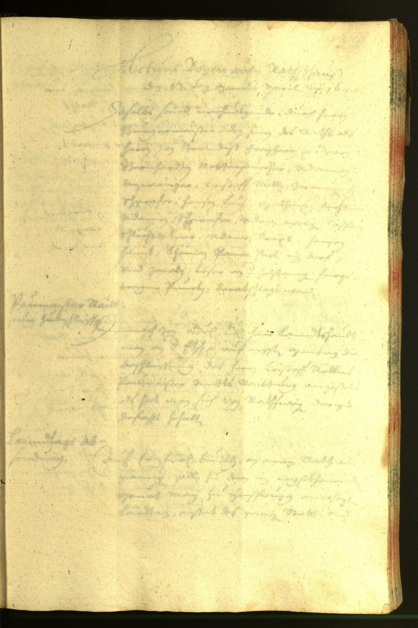 Civic Archives of Bozen-Bolzano - BOhisto Minutes of the council 1640 