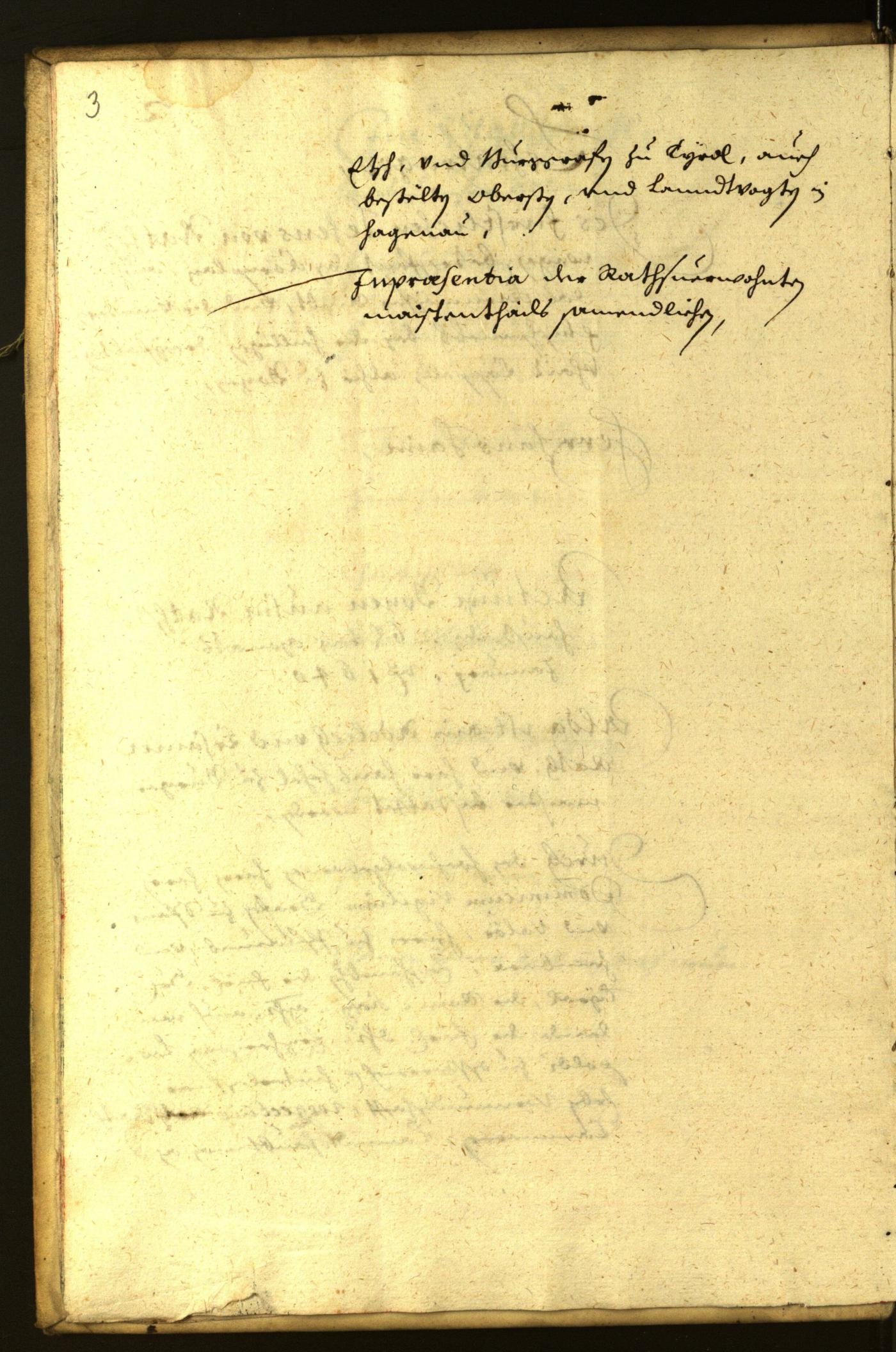 Civic Archives of Bozen-Bolzano - BOhisto Minutes of the council 1640 