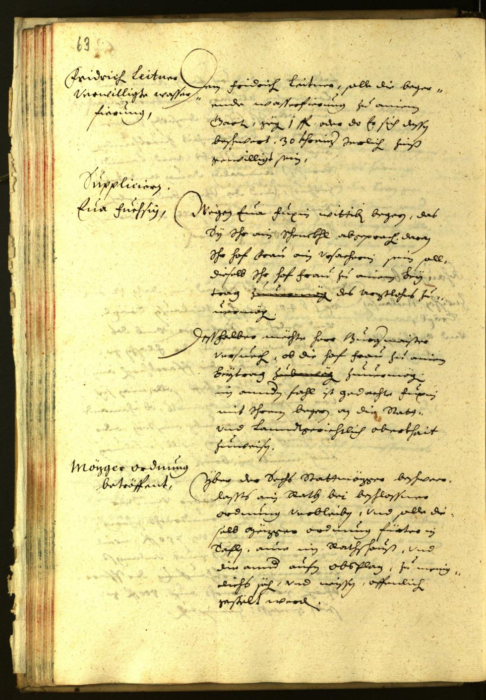 Civic Archives of Bozen-Bolzano - BOhisto Minutes of the council 1640 