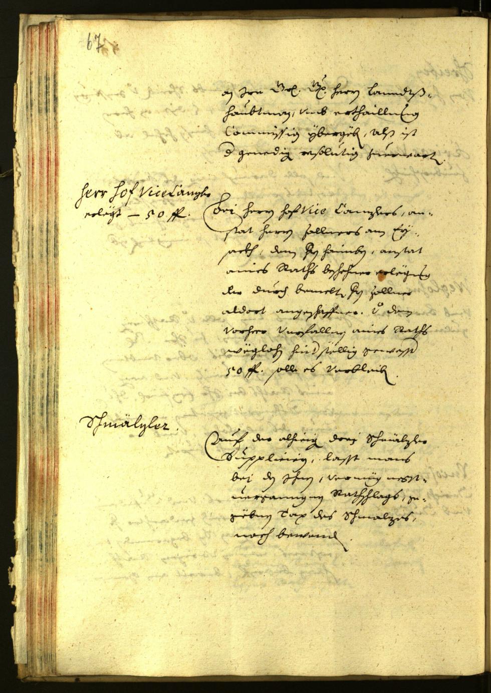 Civic Archives of Bozen-Bolzano - BOhisto Minutes of the council 1640 