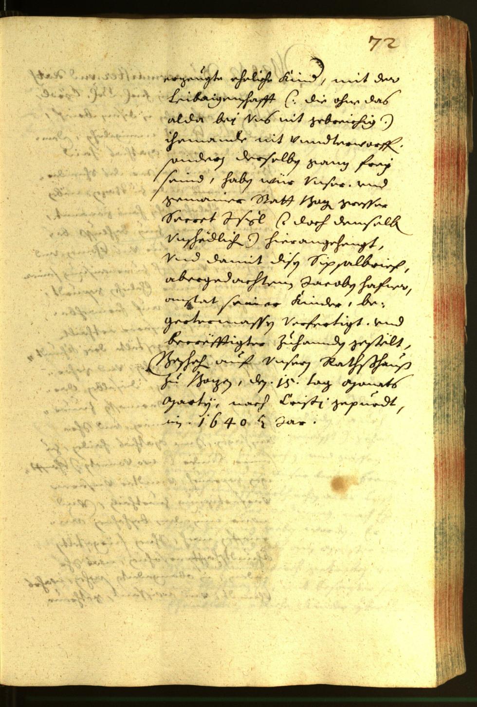 Civic Archives of Bozen-Bolzano - BOhisto Minutes of the council 1640 