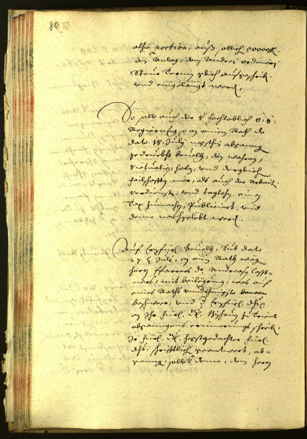 Civic Archives of Bozen-Bolzano - BOhisto Minutes of the council 1640 