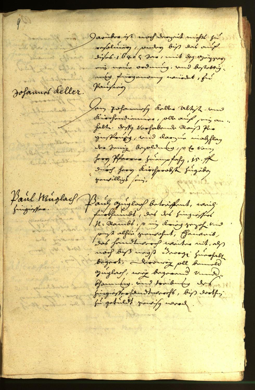 Civic Archives of Bozen-Bolzano - BOhisto Minutes of the council 1640 