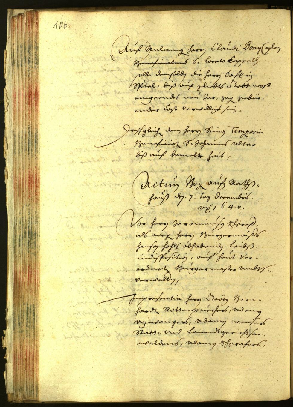 Civic Archives of Bozen-Bolzano - BOhisto Minutes of the council 1640 