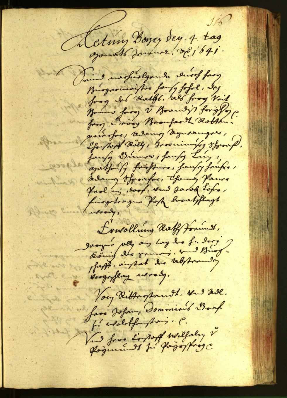 Civic Archives of Bozen-Bolzano - BOhisto Minutes of the council 1640 