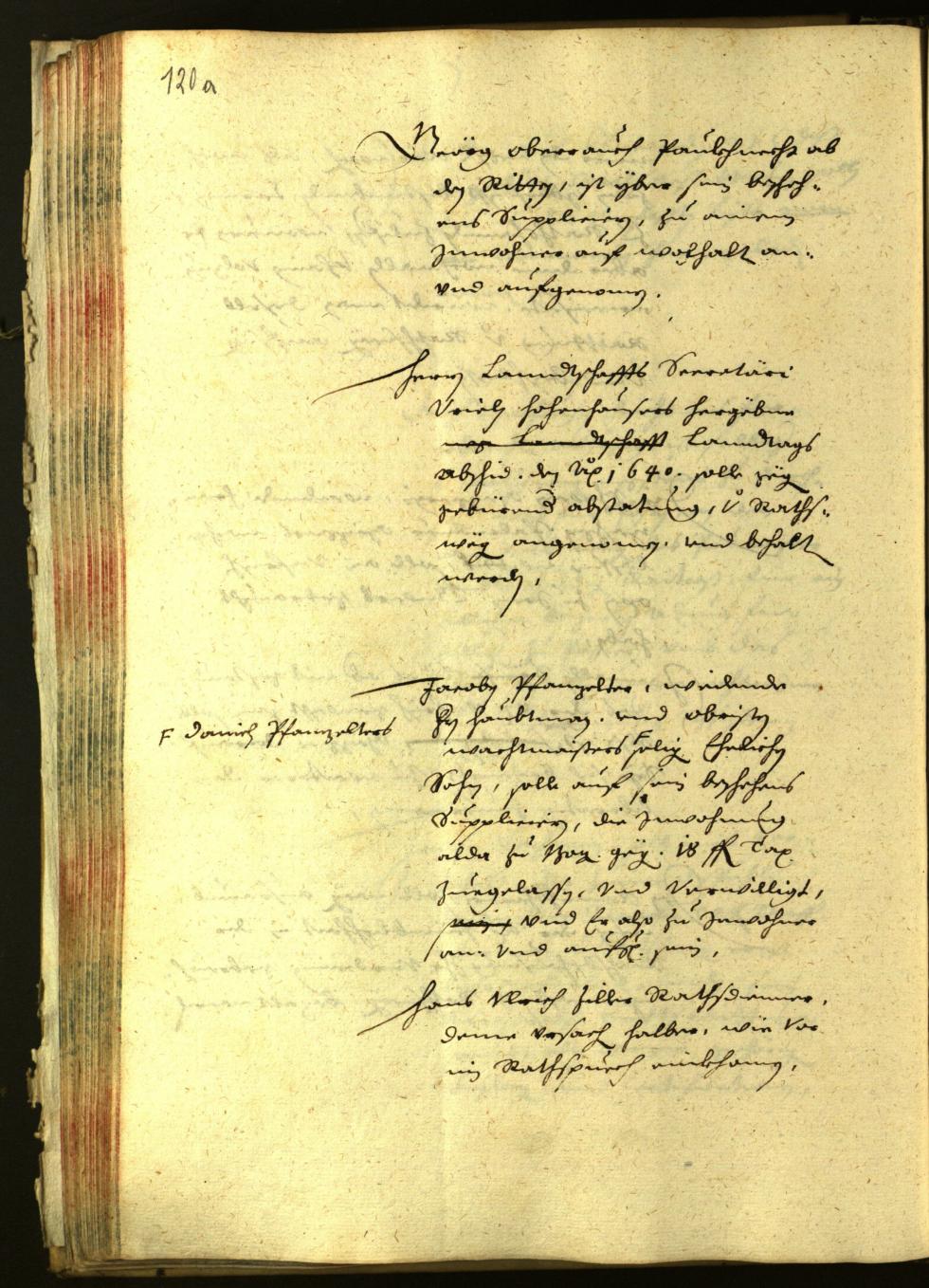 Civic Archives of Bozen-Bolzano - BOhisto Minutes of the council 1640 