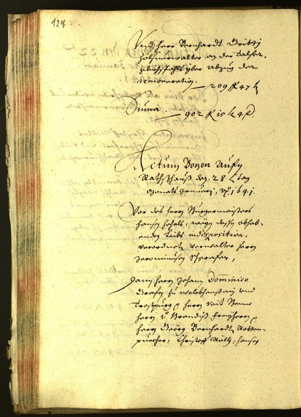 Civic Archives of Bozen-Bolzano - BOhisto Minutes of the council 1641 