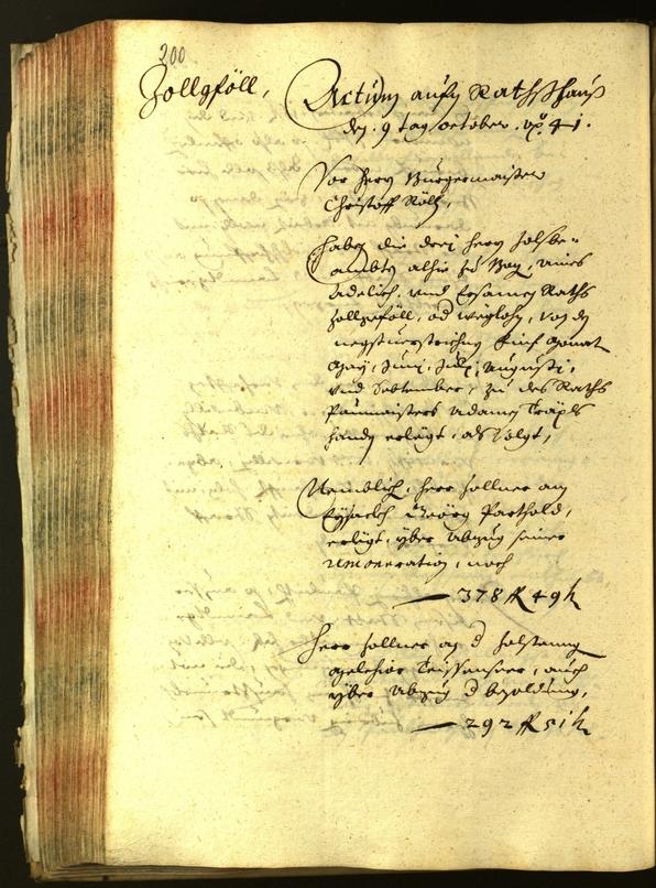 Civic Archives of Bozen-Bolzano - BOhisto Minutes of the council 1641 