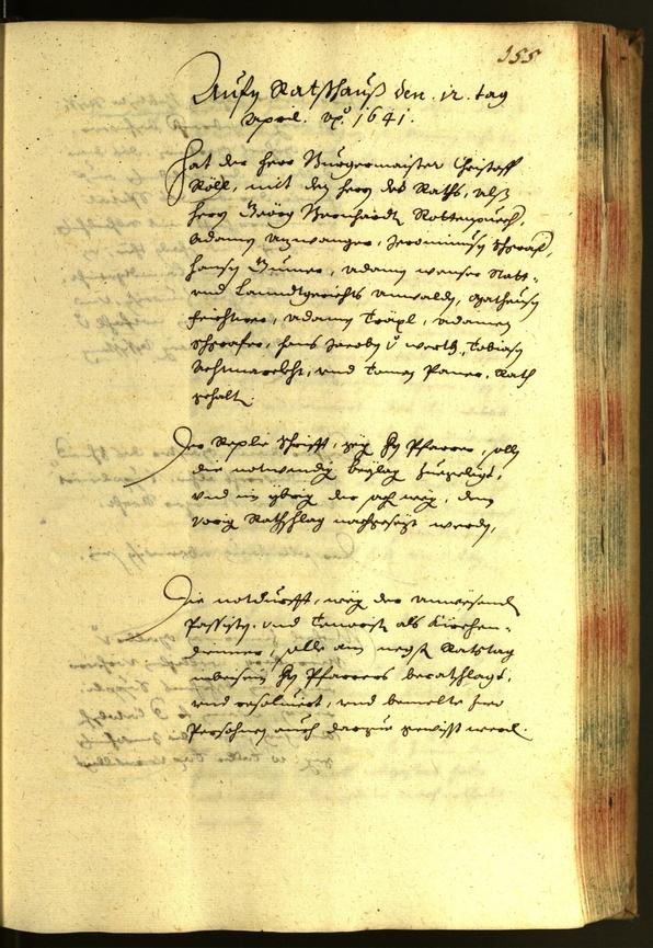 Civic Archives of Bozen-Bolzano - BOhisto Minutes of the council 1641 