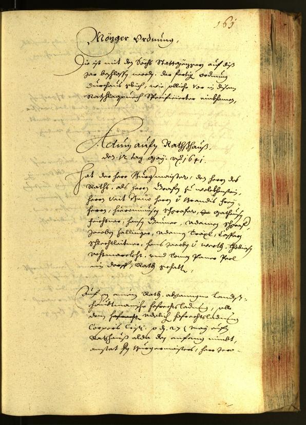 Civic Archives of Bozen-Bolzano - BOhisto Minutes of the council 1641 