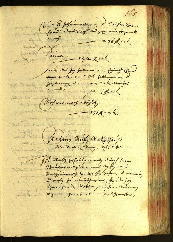 Civic Archives of Bozen-Bolzano - BOhisto Minutes of the council 1641 