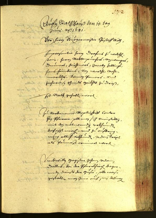 Civic Archives of Bozen-Bolzano - BOhisto Minutes of the council 1641 