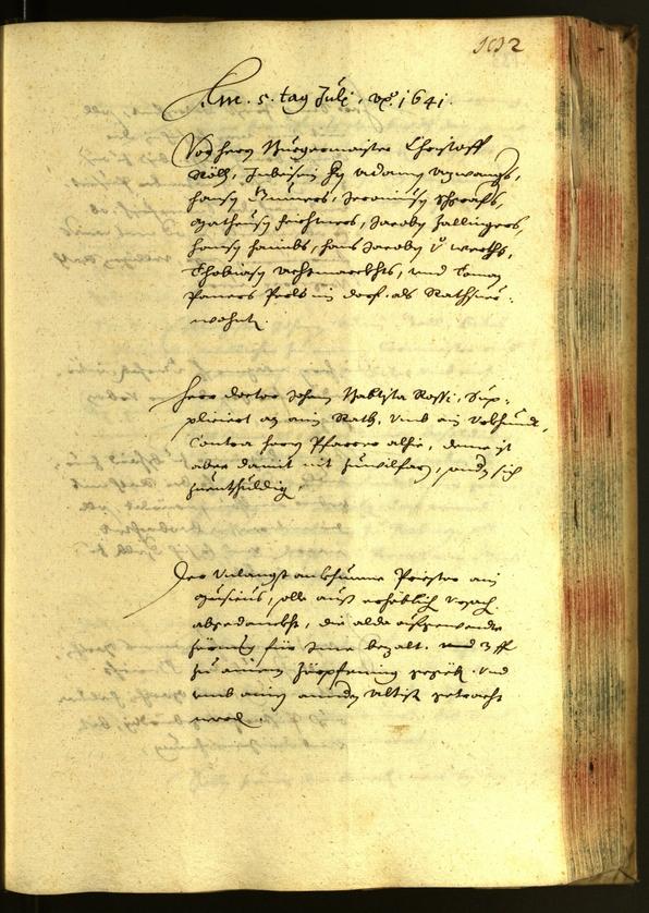 Civic Archives of Bozen-Bolzano - BOhisto Minutes of the council 1641 