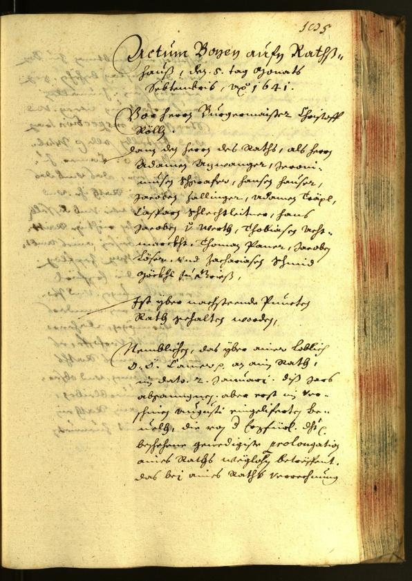 Civic Archives of Bozen-Bolzano - BOhisto Minutes of the council 1641 