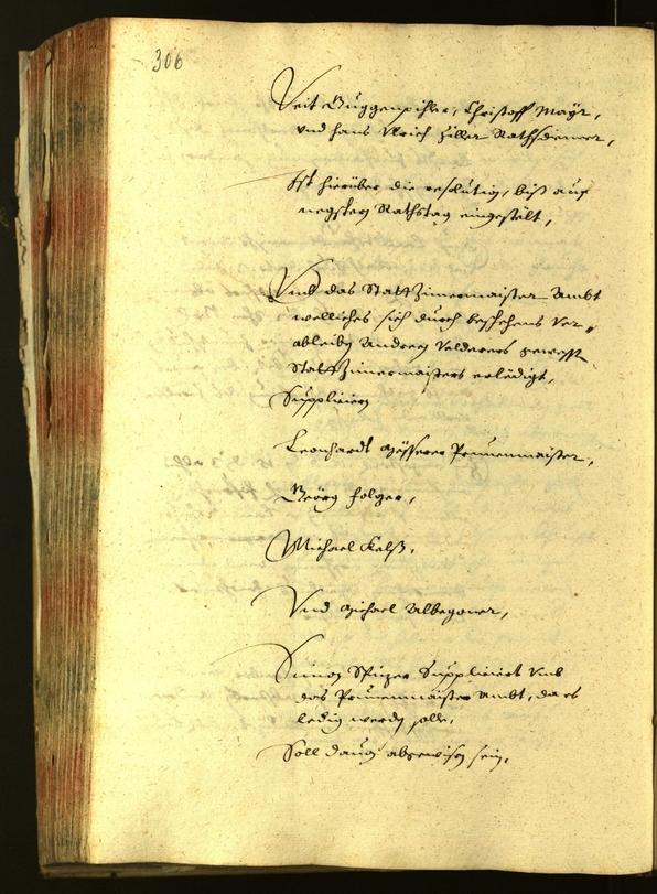 Stadtarchiv Bozen - BOhisto Ratsprotokoll 1642 