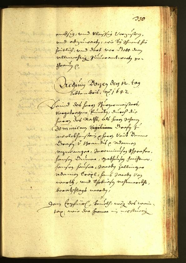 Civic Archives of Bozen-Bolzano - BOhisto Minutes of the council 1642 