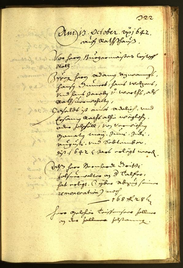 Civic Archives of Bozen-Bolzano - BOhisto Minutes of the council 1642 