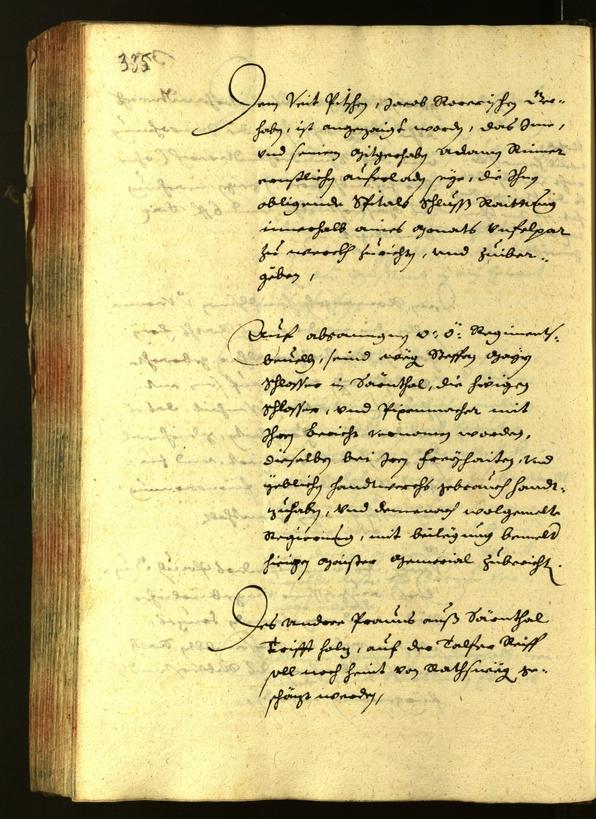 Stadtarchiv Bozen - BOhisto Ratsprotokoll 1642 