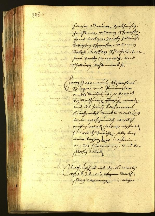 Civic Archives of Bozen-Bolzano - BOhisto Minutes of the council 1642 