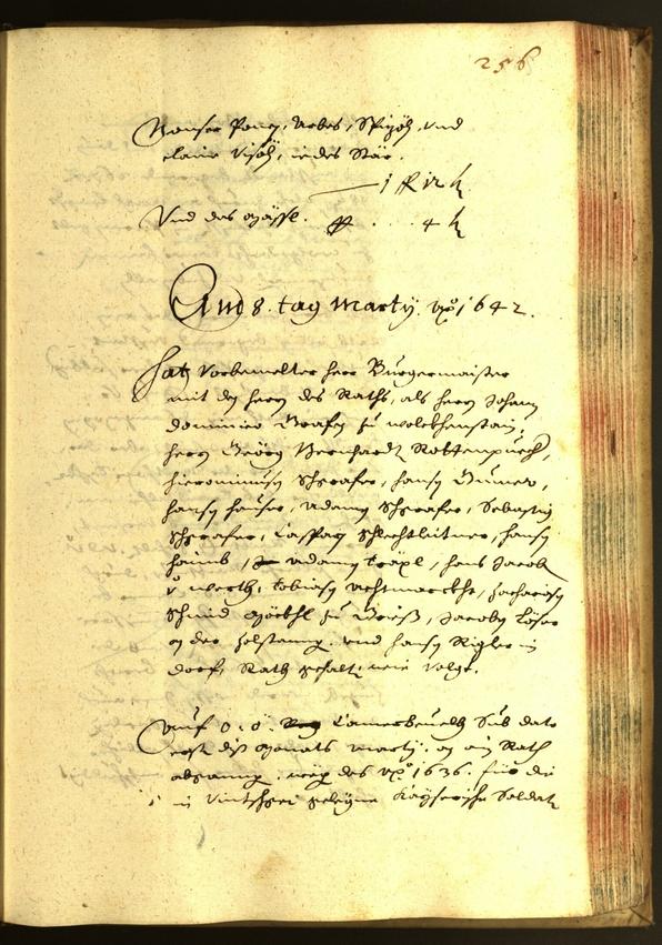 Civic Archives of Bozen-Bolzano - BOhisto Minutes of the council 1642 