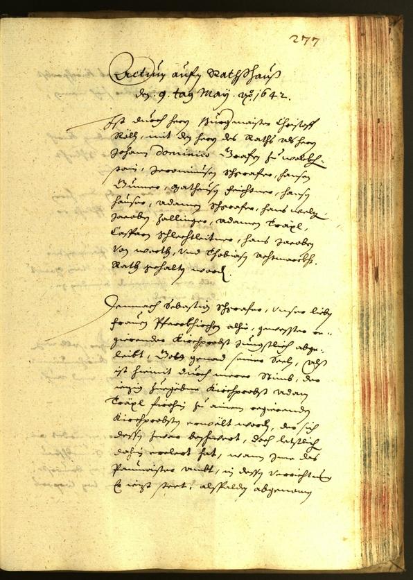 Civic Archives of Bozen-Bolzano - BOhisto Minutes of the council 1642 