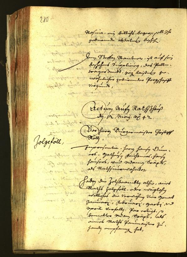 Civic Archives of Bozen-Bolzano - BOhisto Minutes of the council 1642 