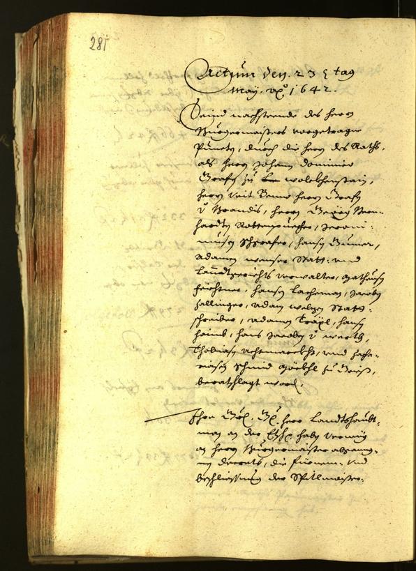 Civic Archives of Bozen-Bolzano - BOhisto Minutes of the council 1642 