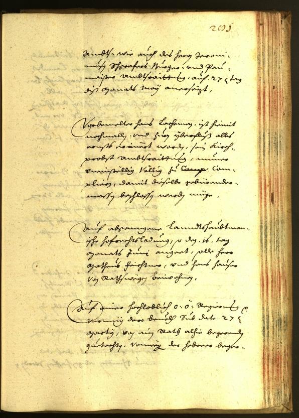 Stadtarchiv Bozen - BOhisto Ratsprotokoll 1642 