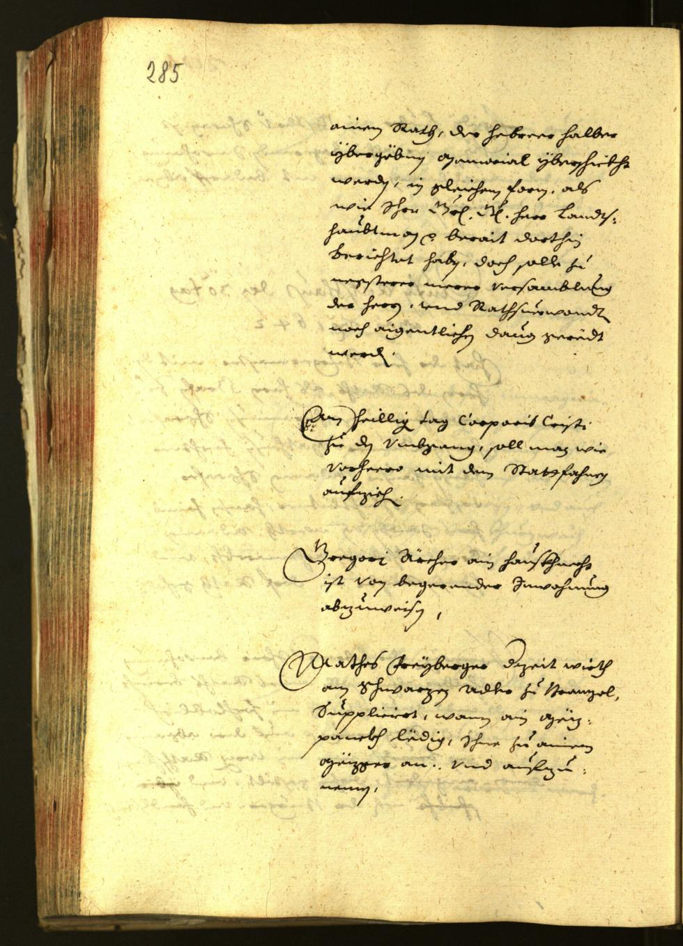Stadtarchiv Bozen - BOhisto Ratsprotokoll 1642 