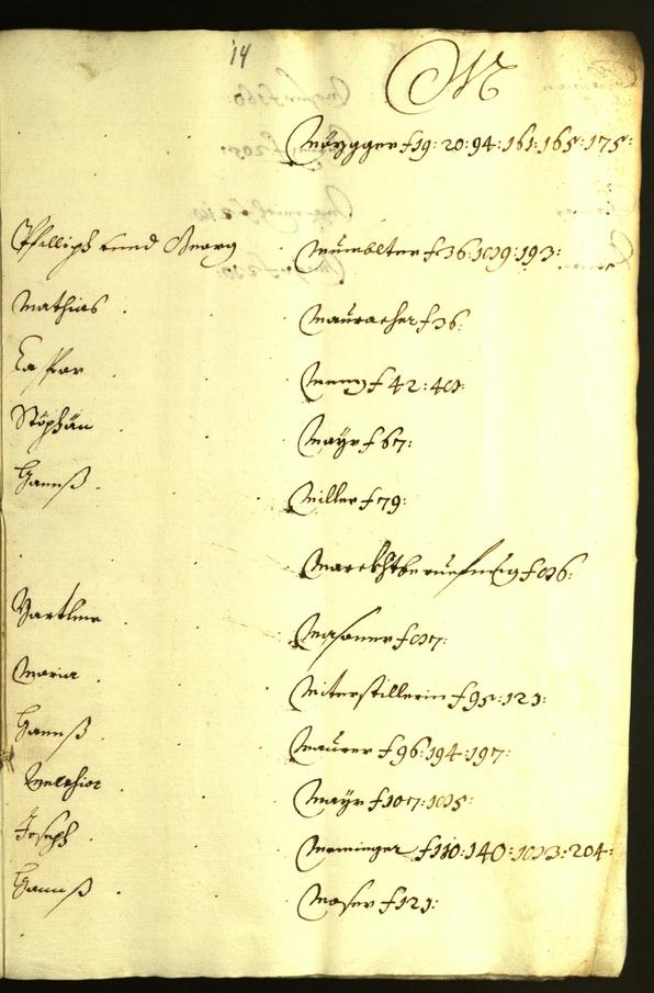 Stadtarchiv Bozen - BOhisto Ratsprotokoll 1643/44 