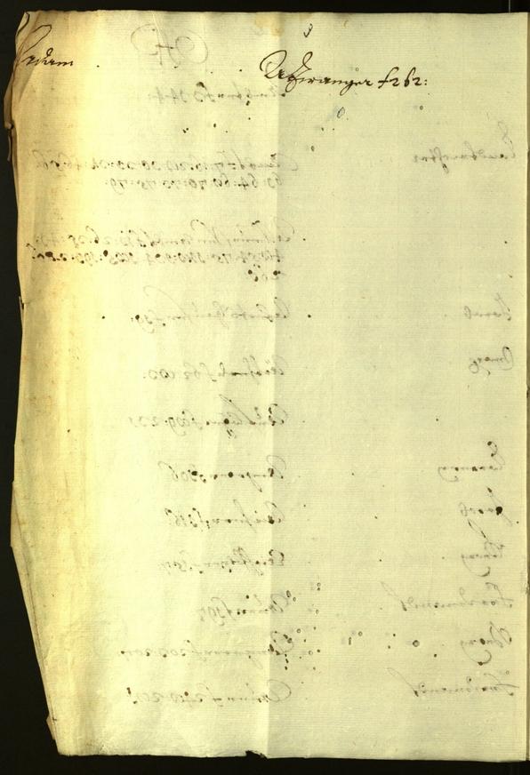 Stadtarchiv Bozen - BOhisto Ratsprotokoll 1643/44 