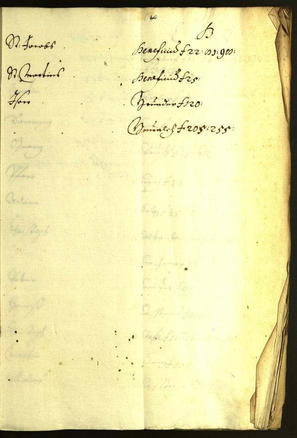 Stadtarchiv Bozen - BOhisto Ratsprotokoll 1643/44 